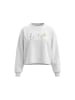 IZIA Women Sweatshirt in White