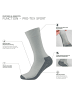 camano Unisex-Sportsocken 2 Paar in hellgrau