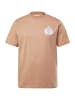 Men Plus Kurzarm T-Shirt in sand