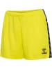 Hummel Hummel Kurze Hose Hmlauthentic Multisport Damen Atmungsaktiv Feuchtigkeitsabsorbierenden in BLAZING YELLOW