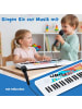 COSTWAY 49 Tasten Keyboard Kinder ab 3 Jahren in Weiß