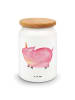 Mr. & Mrs. Panda Kaffeedose Einhorn Schwein ohne Spruch in Weiß