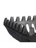 relaxdays Kaminrost in Schwarz - (B)46 x (H)18 x (T)31 cm
