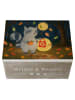 Mr. & Mrs. Panda Erinnerungsbox Waschbär Laterne Design ohne Spruch in Weiß