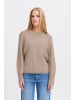 ICHI Strickpullover IHBALLIA Loose fit in String Melange