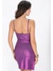 faina Women Dress in violet metallic