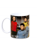 Logoshirt Tasse Star Trek - USS Enterprise - Crew in farbig