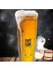 Mr. & Mrs. Panda Bierglas Alpaka Stolz ohne Spruch in Transparent