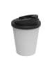 elasto Kaffeebecher "Premium Deluxe" small in weiß/schwarz - 250 ml