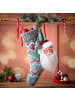 Butlers Weihnachtsstrumpf X-MAS Norweger in Grau