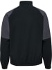 Hummel Trainingsjacke "Loose Track Zipjacket Sportswear" in Schwarz