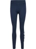 Hummel Leggings "Pulse Logo Mw Tights" in Blau