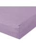 Traumschlaf Spannbettlaken De-Luxe in flieder