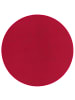 Velours-Teppich Strong Rund in rot