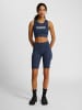Hummel Tight Kurze Hose Hmlpulse Damen in DRESS BLUE MELANGE