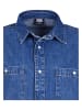 Urban Classics Urban Classics Hemden in mid indigo washed