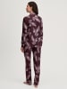 Calida Pyjama in black cherry
