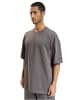 DEF DEF Lange T-Shirts in anthracite washed