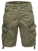 Humy Chino Bermuda Shorts mit Cargo Taschen Details A&S in Olive