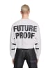 G-Star Raw WVB Unisex Cropped Sweatshirt white