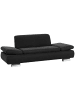 others SOFA 2-Sitzer Kaye Bezug Veloursstoff Metallfuß verchromt / schwarz