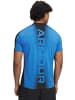 Under Armour Sportshirt "Heatgear Wordmark T-Shirt" in Blau