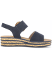 Gabor Plateau Sandalen für Damen in dunkel-blau