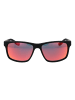 Nike Männer Sonnenbrille Rechtwinklig Schwarz