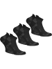 normani 6 Paar Coolmax Sneakersocken mit Komfortferse in Schwarz