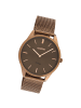 Oozoo Analog-Armbanduhr Oozoo Vintage Series hellbraun mittel (ca. 38mm)