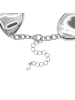 Steel_Art Gliederarmband Damen Clarice silberfarben poliert in silberfarben poliert