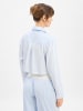 adidas Originals Hemdjacke in hellblau weiß - 0001