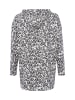 Marie Lund Kapuzenshirt in ecru schwarz