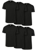Urban Classics T-Shirt kurzarm in blk/blk/blk/blk/blk/blk
