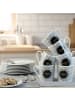 Geda Labels Kaffeebecher VE6 Home Time Lieblingstasse in Weiß - 350ml