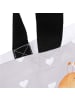 Mr. & Mrs. Panda Tasche Schnecken Liebe ohne Spruch in Grau Pastell