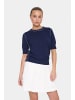 SAINT TROPEZ Strickpullover MilaneSZ Gerade Passform in Baritone Blue