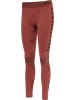 Hummel Hummel Leggings Hummel First Multisport Damen Nahtlosen in MARSALA