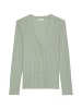 Marc O'Polo Pointelle-Cardigan regular in faded mint