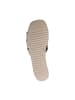 Oh! my Sandals Sandalen mit Keilabsatz aus Leder Beige