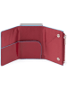 Piquadro Blue Square Kreditkartenetui Leder 6 cm in red