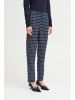 ICHI Freizeithose IHKATE Regular fit in PATRIOT BLUE CHECK