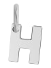 Adeliás Unisex Anhänger – Buchstabe N Buchstabenanhänger aus 925 Silber in silber
