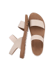 Ital-Design Sandale & Sandalette in Creme