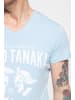 Akito Tanaka Akito Tanaka T-Shirt mit Frontprint Gladiator Fighters in blau