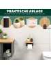 eluno Toilettenpapierhalter VARAZ ca. 18 x 9,5 x 13 cm (B/H/T)
