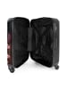 MuchoWow Suitcase, Koffer, Reisekoffer Pferd Blumen