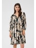 CULTURE Kleid CUashley Feminine in Grey/Offwhite Graphic