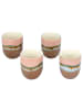 Butlers Tasse MEDLEY 4er-Set in Braun