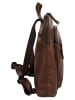 Sansibar Rucksack echt Leder in cognac